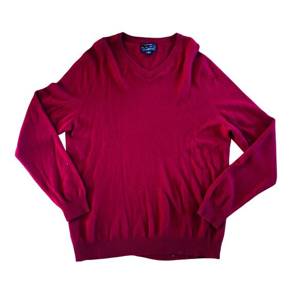 Club Room Other - Club Room Men’s 100% Cashmere V-Neck Sweater | Large